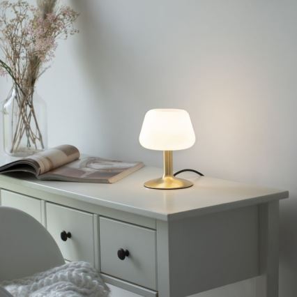Paul Neuhaus 4078-60 - Candeeiro de mesa táctil LED com regulação TILL 1xG9/3W/230V latão