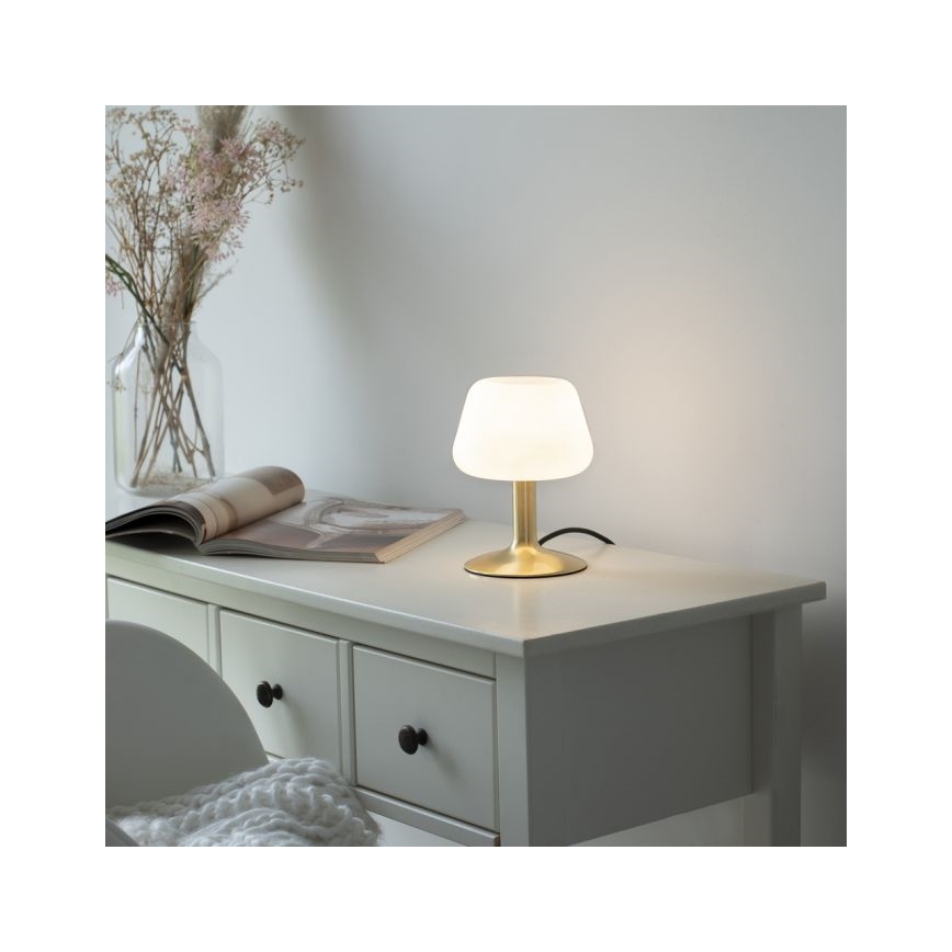 Paul Neuhaus 4078-60 - Candeeiro de mesa táctil LED com regulação TILL 1xG9/3W/230V latão