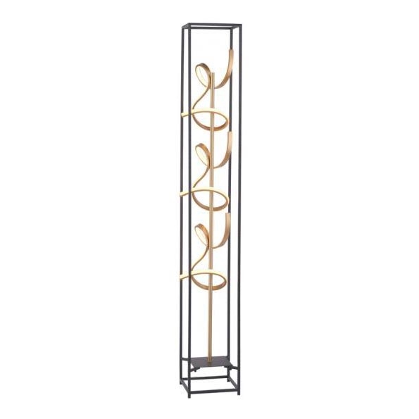 Paul Neuhaus 415-18 - Candeeiro de chão fosco LED SELINA 3xLED/10,2W/230V