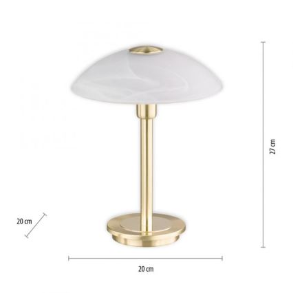 Paul Neuhaus 4235-60 - Candeeiro de mesa táctil com regulação ENOVA 1xG9/28W/230V