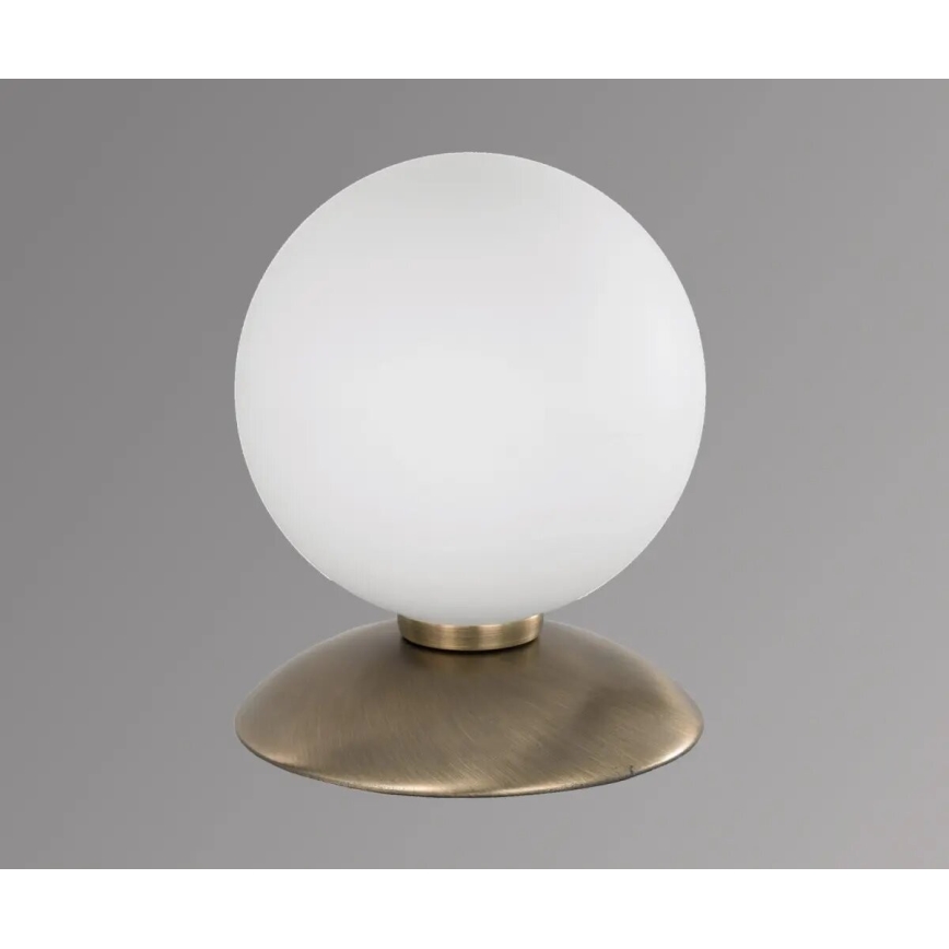 Paul Neuhaus 4437-11 - Candeeiro de mesa táctil LED com regulação BUBBA 1xG9/28W/230V latão