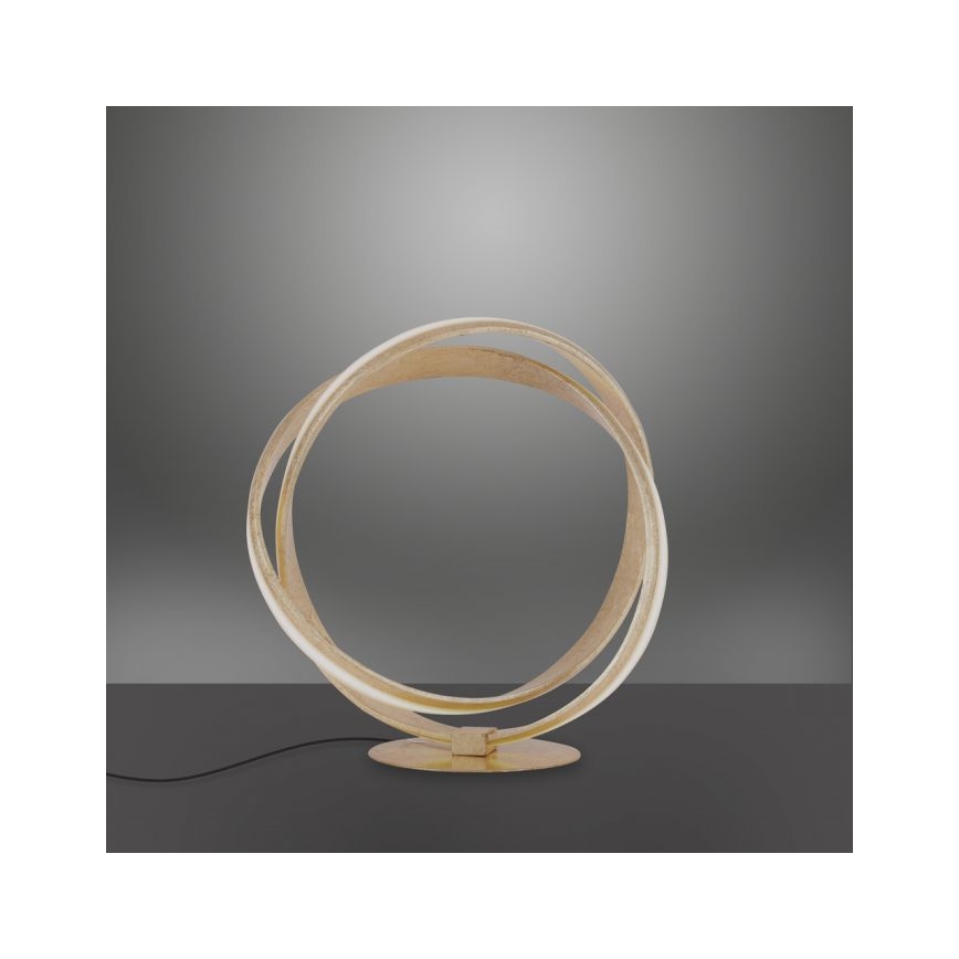 Paul Neuhaus 4531-12 - Candeeiro de mesa LED com regulação MELINDA LED/18W/230V dourado