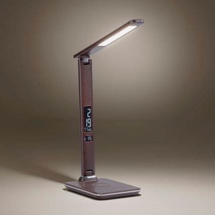 Paul Neuhaus 4595-23 - Candeeiro LED táctil com regulação e carregamento sem fios LED/5W/230V