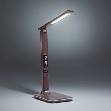 Paul Neuhaus 4595-23 - Candeeiro LED táctil com regulação e carregamento sem fios LED/5W/230V