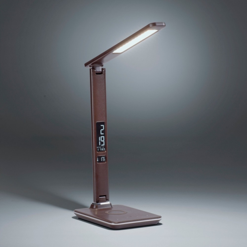 Paul Neuhaus 4595-23 - Candeeiro LED táctil com regulação e carregamento sem fios LED/5W/230V