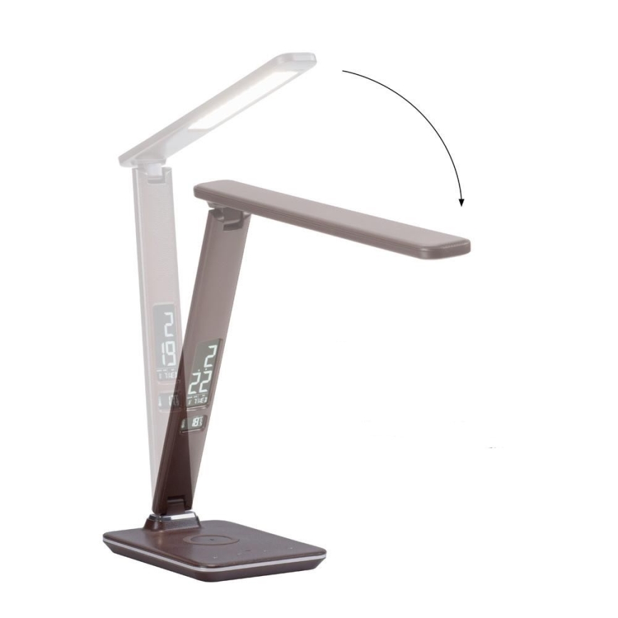 Paul Neuhaus 4595-23 - Candeeiro LED táctil com regulação e carregamento sem fios LED/5W/230V