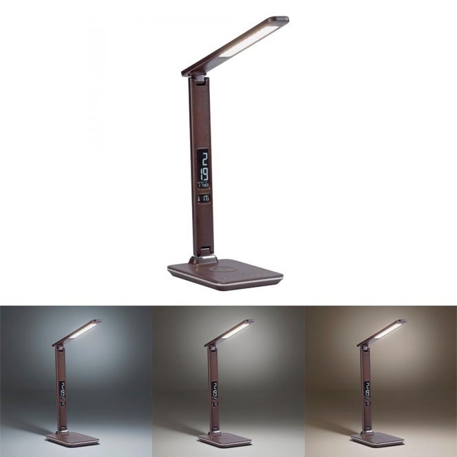 Paul Neuhaus 4595-23 - Candeeiro LED táctil com regulação e carregamento sem fios LED/5W/230V