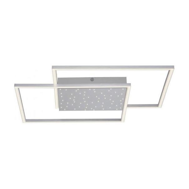 Paul Neuhaus 6024-55 - Candelabro montado à superfície LED com regulação YUKI LED/49W/230V + controlo remoto