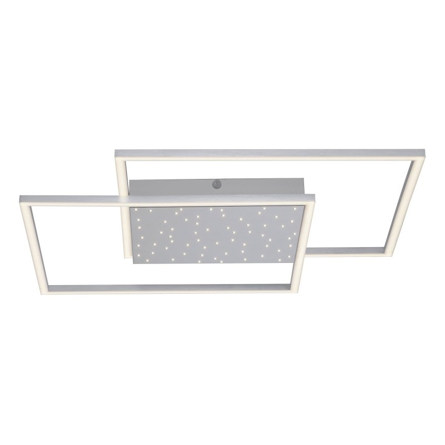 Paul Neuhaus 6024-55 - Candelabro montado à superfície LED com regulação YUKI LED/49W/230V + controlo remoto