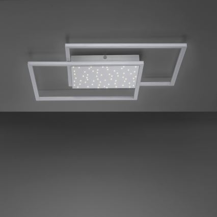 Paul Neuhaus 6024-55 - Candelabro montado à superfície LED com regulação YUKI LED/49W/230V + controlo remoto