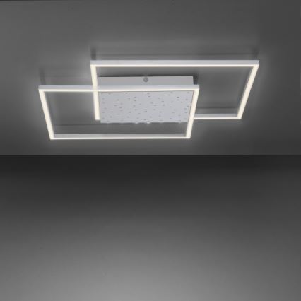 Paul Neuhaus 6024-55 - Candelabro montado à superfície LED com regulação YUKI LED/49W/230V + controlo remoto