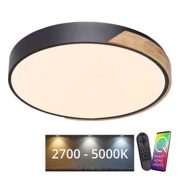 Paul Neuhaus 6071-18 - Iluminação de teto LED com regulação Q-PIATO LED/35W/230V diâmetro 51 cm 2700-5000K Wi-Fi + comando