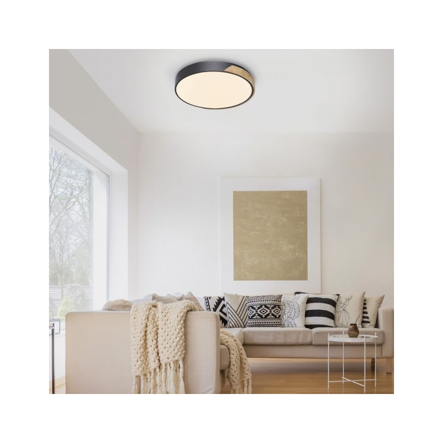 Paul Neuhaus 6071-18 - Iluminação de teto LED com regulação Q-PIATO LED/35W/230V diâmetro 51 cm 2700-5000K Wi-Fi + comando