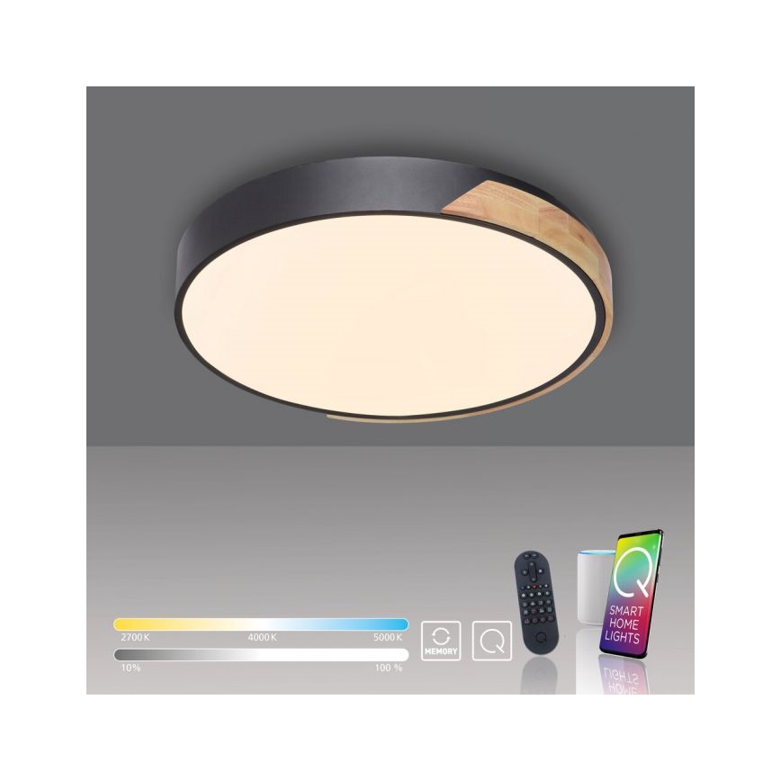 Paul Neuhaus 6071-18 - Iluminação de teto LED com regulação Q-PIATO LED/35W/230V diâmetro 51 cm 2700-5000K Wi-Fi + comando
