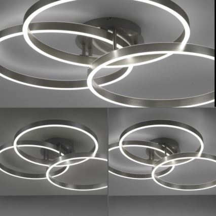 Paul Neuhaus 6233-55 - Iluminação de teto LED com regulação PAAN LED/45,5W/230V 2700-5000K + comando
