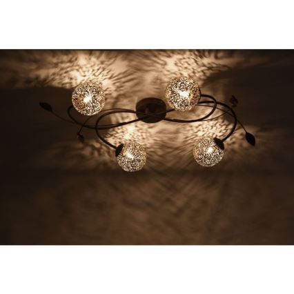 Paul Neuhaus 6395-48 - Candelabro integrado GRETA 4xG9/40W/230V