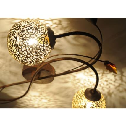 Paul Neuhaus 6395-48 - Candelabro integrado GRETA 4xG9/40W/230V