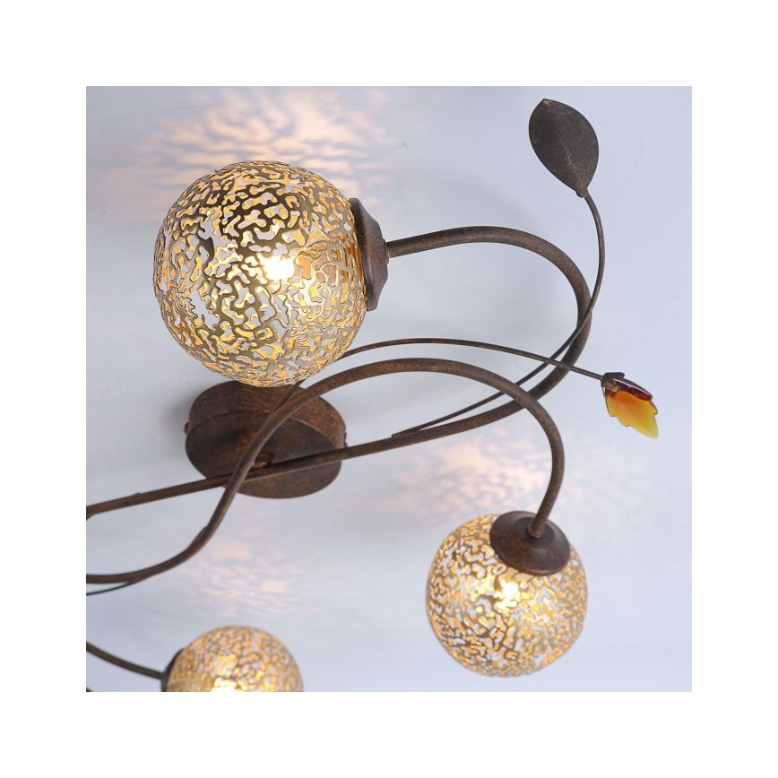 Paul Neuhaus 6395-48 - Candelabro integrado GRETA 4xG9/40W/230V