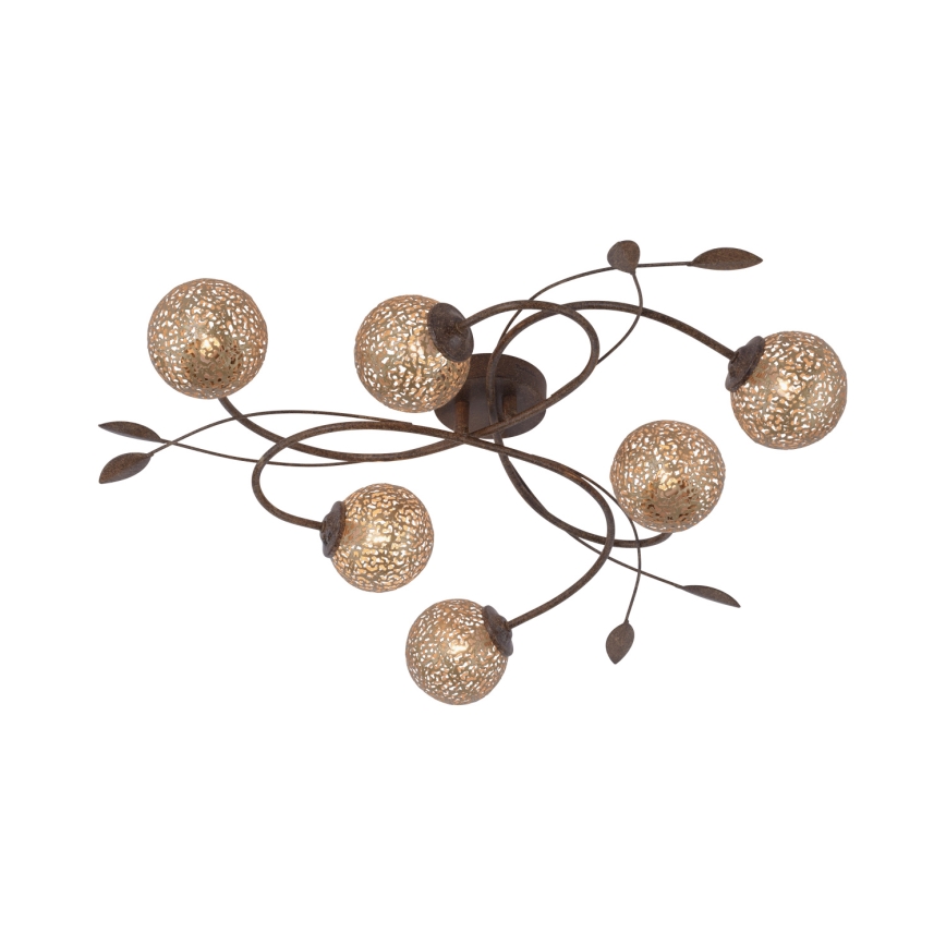 Paul Neuhaus 6398-48 - Candelabro integrado GRETA 6xG9/40W/230V