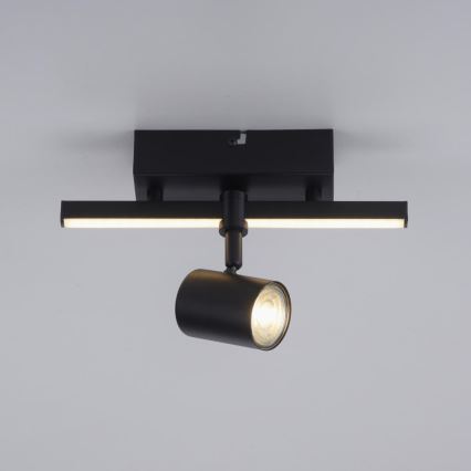 Paul Neuhaus 6523-18 - Foco LED BARIK 1xGU10/4,5W/230V + LED/3W