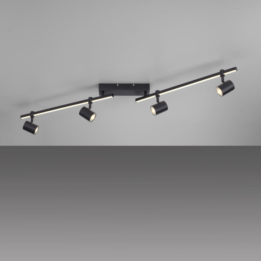 Paul Neuhaus 6525-18 - Foco LED BARIK 4xGU10/4,5W/230V + LED/10W