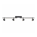 Paul Neuhaus 6525-18 - Luminária de teto LED BARIK 4xGU10/4,5W/230V + LED/10W