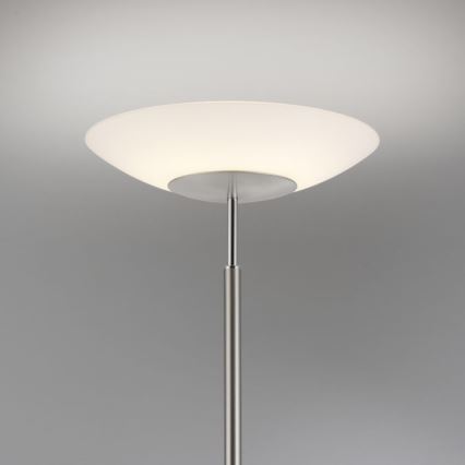 Paul Neuhaus 655-55 - Candeeiro de chão LED com regulação ALFRED 1xLED/28W+1xLED/4W/230V cromado brilhante