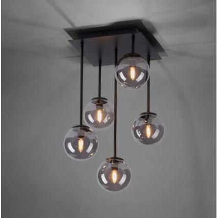 Paul Neuhaus 6719-18 - Candelabro suspenso LED WIDOW 5xG9/3W/230V