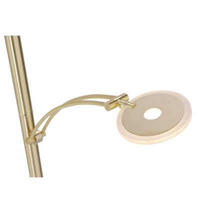 Paul Neuhaus 673-60- Candeeiro de chão LED com regulação ARTUR 2xLED/21W/230V+1xLED/6W
