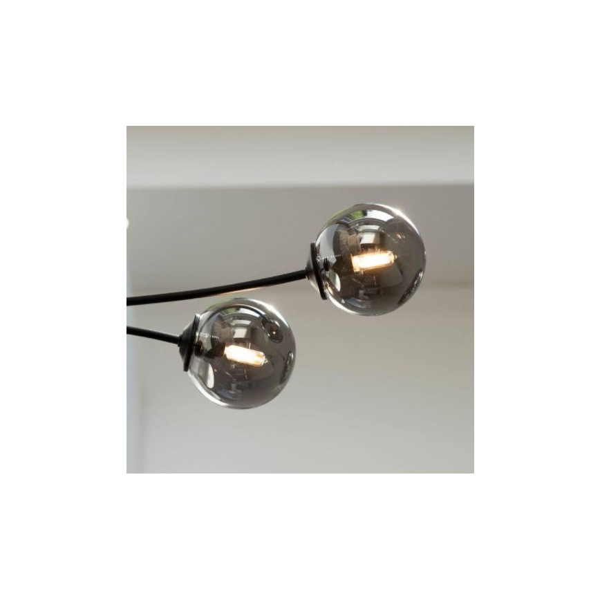 Paul Neuhaus 6737-18 - Candelabro montado à superfície LED WIDOW 6xG9/3W/230V