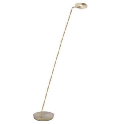 Paul Neuhaus 676-60 - Candeeiro de chão LED táctil com regulação MARTIN LED/13,5W/230V latão
