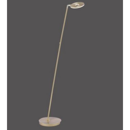 Paul Neuhaus 676-60 - Candeeiro de chão LED táctil com regulação MARTIN LED/13,5W/230V latão