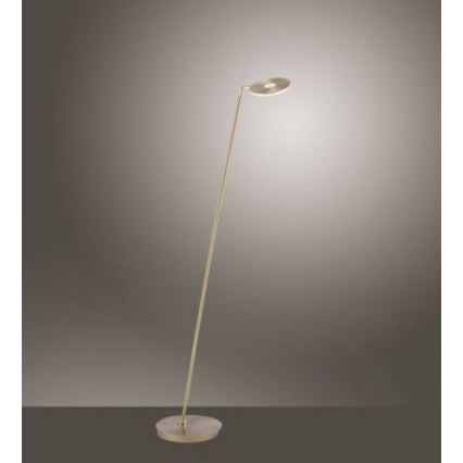 Paul Neuhaus 676-60 - Candeeiro de chão LED táctil com regulação MARTIN LED/13,5W/230V latão