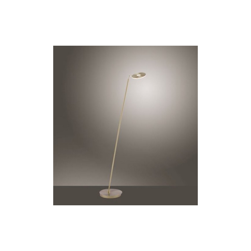 Paul Neuhaus 676-60 - Candeeiro de chão LED táctil com regulação MARTIN LED/13,5W/230V latão