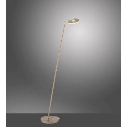 Paul Neuhaus 676-60 - Candeeiro de chão LED táctil com regulação MARTIN LED/13,5W/230V latão