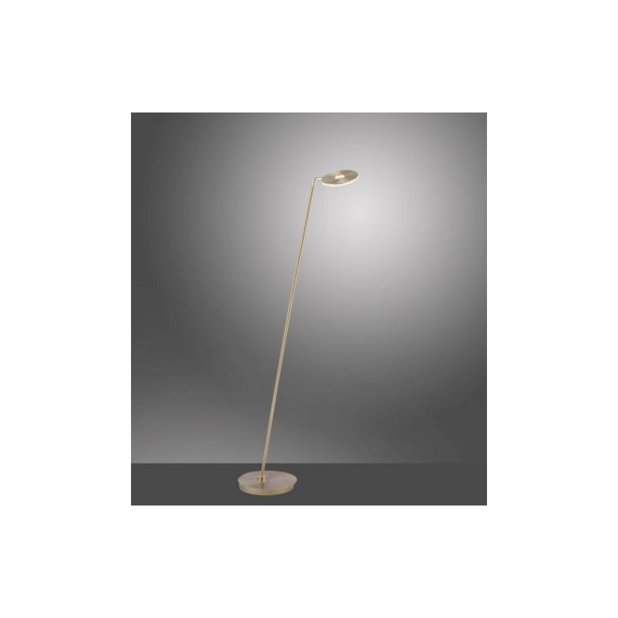 Paul Neuhaus 676-60 - Candeeiro de chão LED táctil com regulação MARTIN LED/13,5W/230V latão