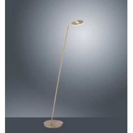 Paul Neuhaus 676-60 - Candeeiro de chão LED táctil com regulação MARTIN LED/13,5W/230V latão