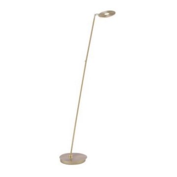 Paul Neuhaus 676-60 - Candeeiro de chão LED táctil com regulação MARTIN LED/13,5W/230V latão