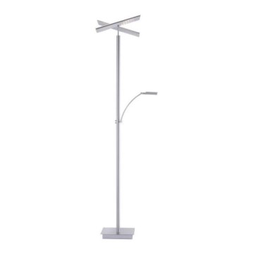 Paul Neuhaus 687-55 - Candeeiro de chão LED com regulação ARTUR 2xLED/27W + 1xLED/6W
