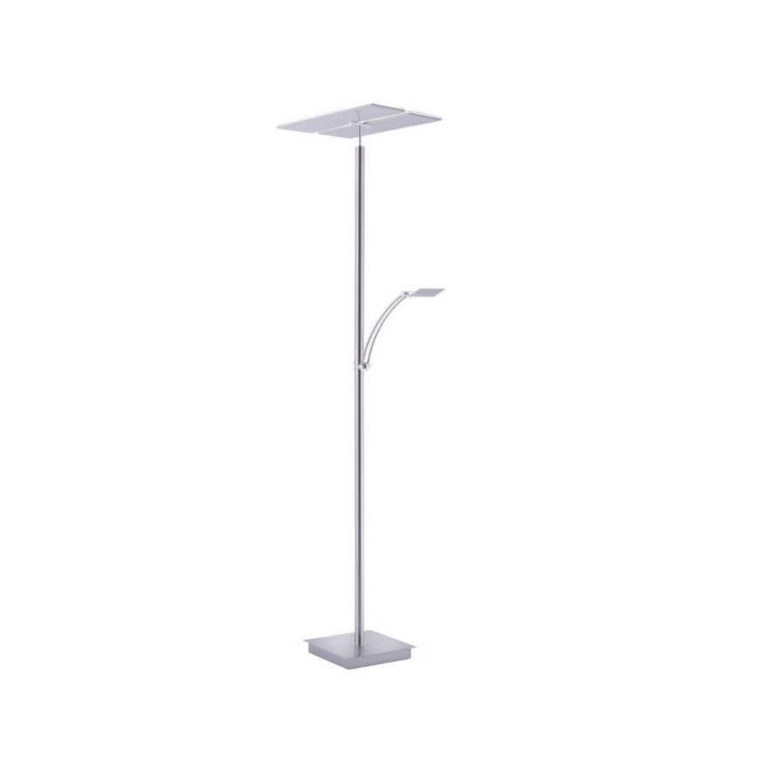Paul Neuhaus 687-55 - Candeeiro de chão LED com regulação ARTUR 2xLED/27W + 1xLED/6W