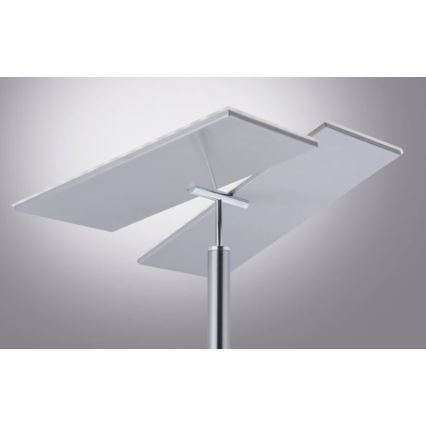 Paul Neuhaus 687-55 - Candeeiro de chão LED com regulação ARTUR 2xLED/27W + 1xLED/6W
