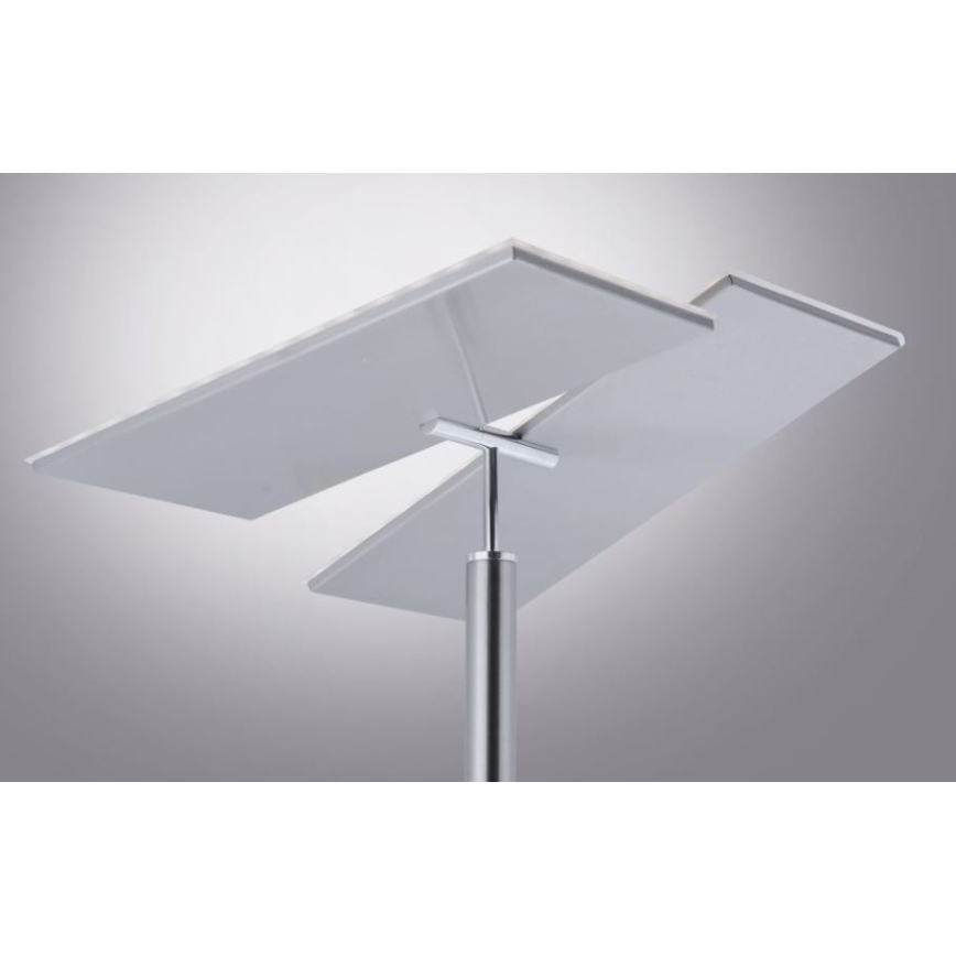Paul Neuhaus 687-55 - Candeeiro de chão LED com regulação ARTUR 2xLED/27W + 1xLED/6W