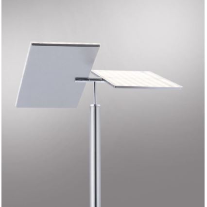 Paul Neuhaus 687-55 - Candeeiro de chão LED com regulação ARTUR 2xLED/27W + 1xLED/6W