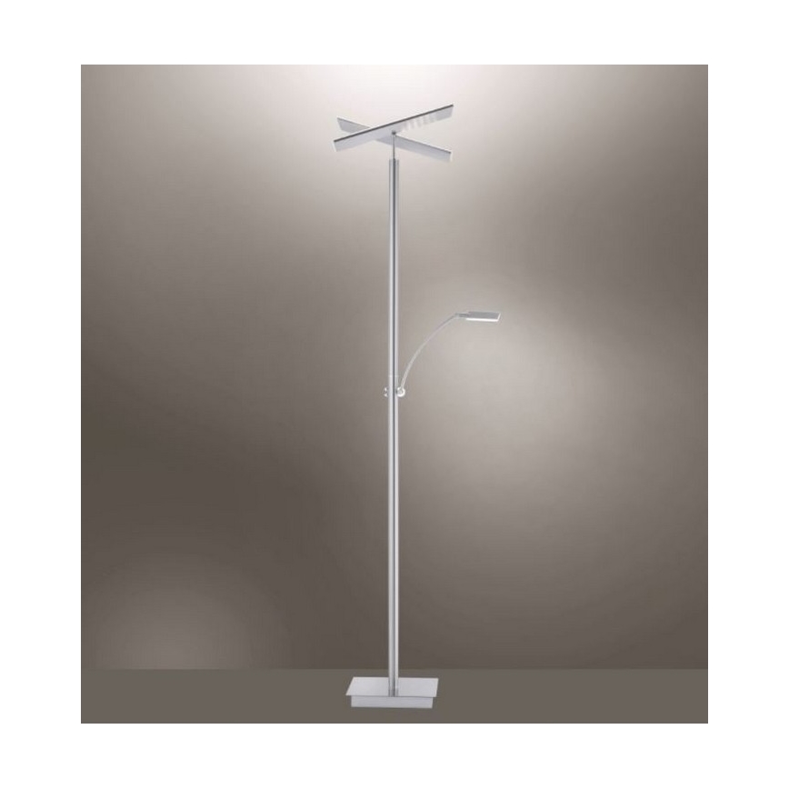 Paul Neuhaus 687-55 - Candeeiro de chão LED com regulação ARTUR 2xLED/27W + 1xLED/6W