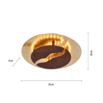 Paul Neuhaus 6982-48 -Iluminação de teto LED com regulação NEVIS LED/26W/230V