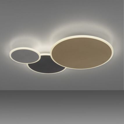 Paul Neuhaus 8007-70 - Iluminação de teto LED com regulação Q-PIATO LED/35W/230V 2700-5000K Wi-Fi + comando