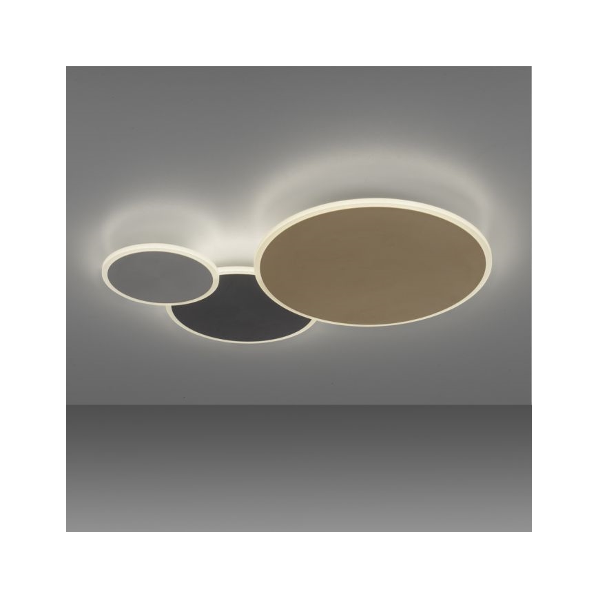 Paul Neuhaus 8007-70 - Iluminação de teto LED com regulação Q-PIATO LED/35W/230V 2700-5000K Wi-Fi + comando