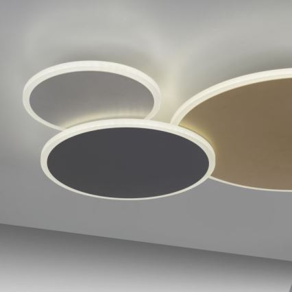 Paul Neuhaus 8007-70 - Iluminação de teto LED com regulação Q-PIATO LED/35W/230V 2700-5000K Wi-Fi + comando