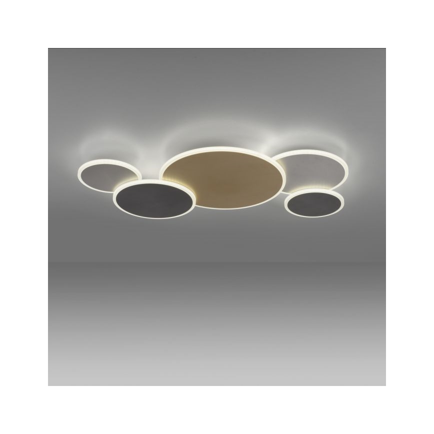 Paul Neuhaus 8008-70 - Iluminação de teto LED com regulação Q-PIATO LED/49W/230V 2700-5000K Wi-Fi + comando