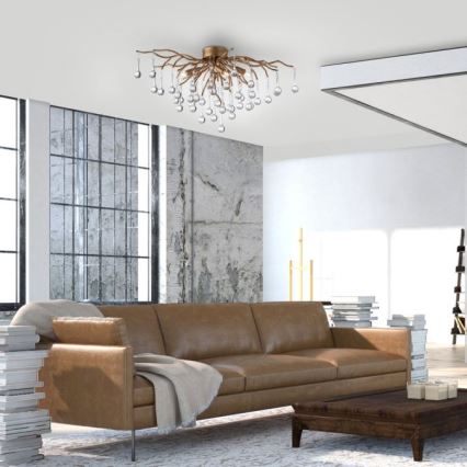 Paul Neuhaus 8090-11 - Candelabro integrado ICICLE 4xG9/40W/230V
